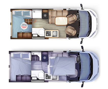 Camper Van XL implantation