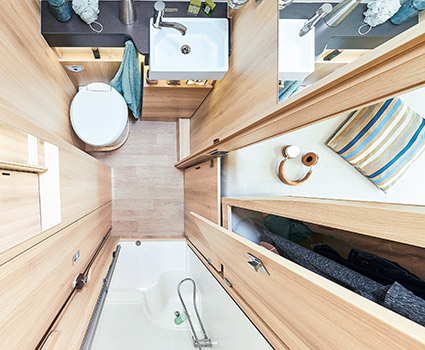 Camper Van XL salle de bain